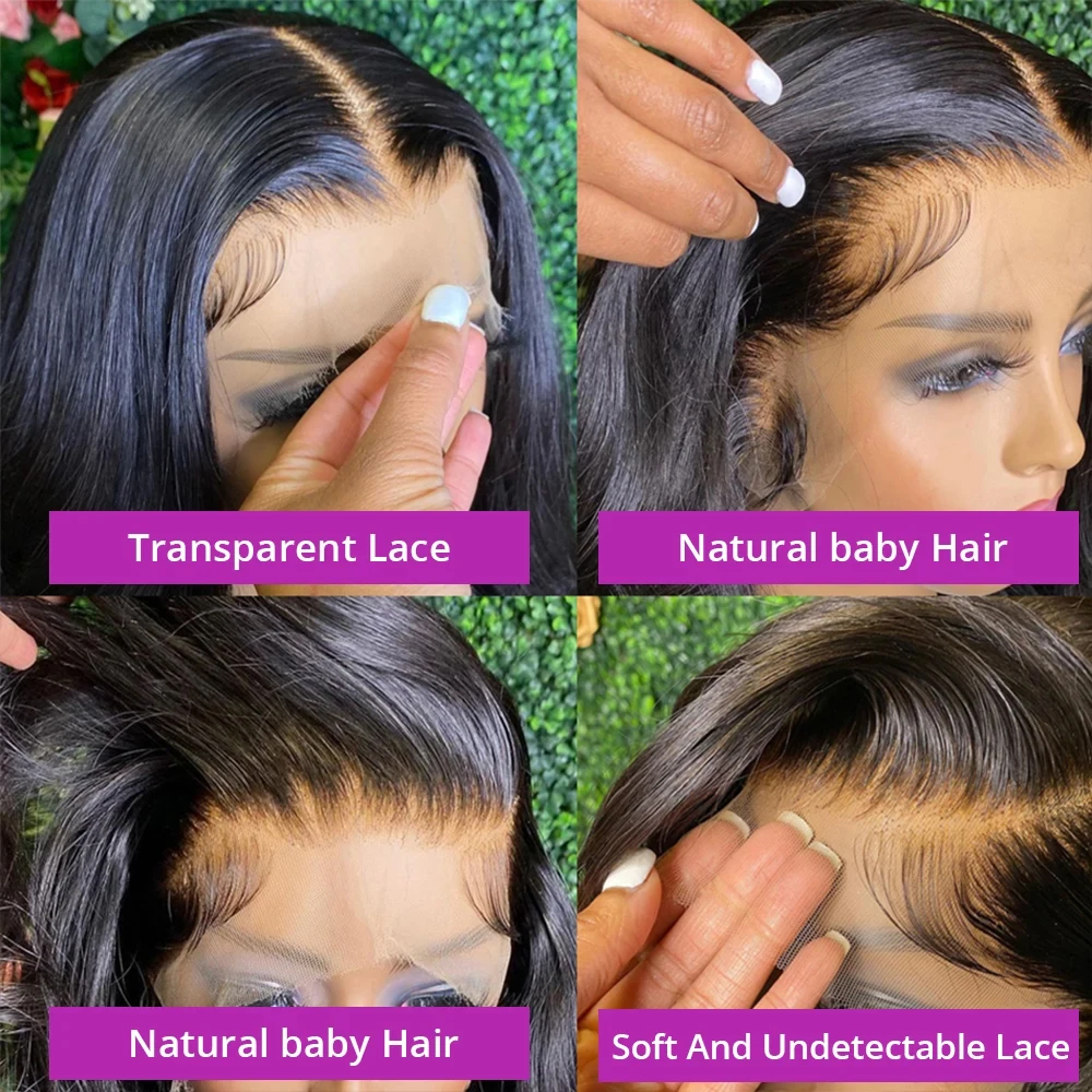 13x6 Hd Lace Frontal Wig Straight Human Hair Wigs For Black Woman Brazilian Wigs Original 40 Inch Wigs Clearance Sale Items 2