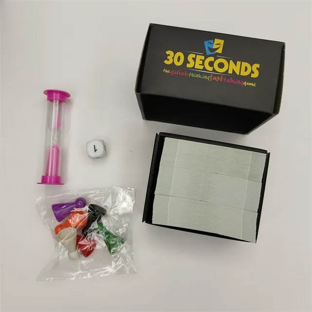 Crazy High Quality 30 Seconds English Game Card Thinking English Party Board Game English 30 SECONDS 3