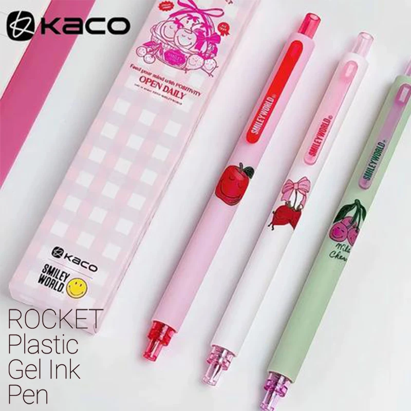 Kaco★ Amazon.com: KaCo Gel Pens Cute Stationery 3 Pieces 0.5mm