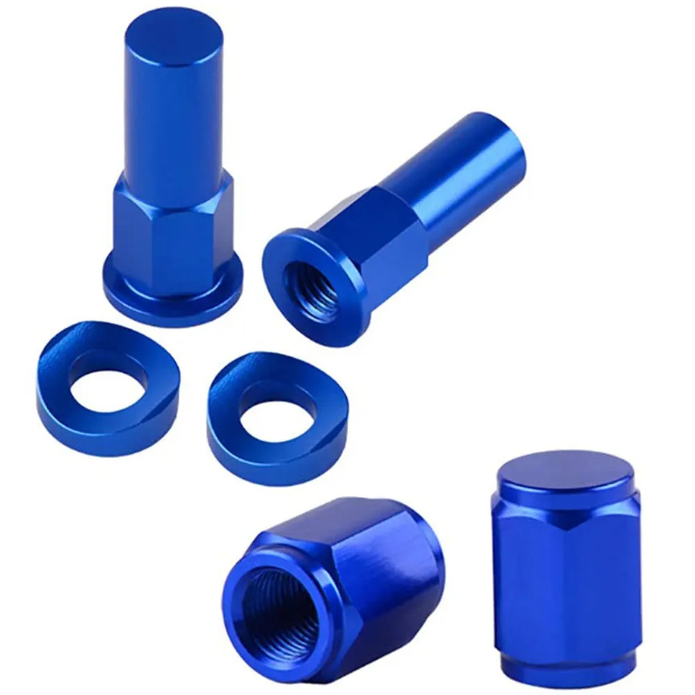 Dirt Bike Rim Lock Nuts Bolts Spacer Motocross Valve Cap For CRF 250R 450R 250X 450X 250 450 450RX 250RX CR 125 250 CR250 dirt bike rim parts motorcycle spokes motorcycle wheel valve stem