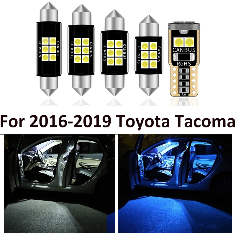 

10 шт., автомобильные лампы для багажника, для Toyota Tacoma