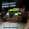 1:16 Off Road 4WD RC Car with LED Lights 2.4G  High Speed 40KM/H Or 80KM/H Remote Control Car Brush Or Brushless MotorKids Toys 2