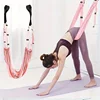 Yoga Stretch Strap Aerial Pilates Fitness Training Band Women Hammock Stretch Trainer with Door Anchor Gym Belt for Home Gym Use 2