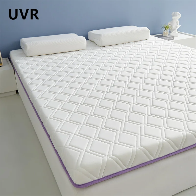 

UVR Latex Mattress High Rebound Memory Foam Filling Student Single Help Sleep Tatami Bedroom Hotel Double Mattress Full Size