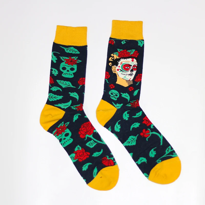 Рисунок 4 - Женские носки, Женский разрисованный скейтборд