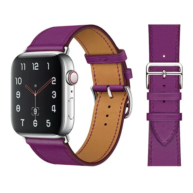 Premium Genuine Leather Watch Bracelet Strap – Timeless Elegance