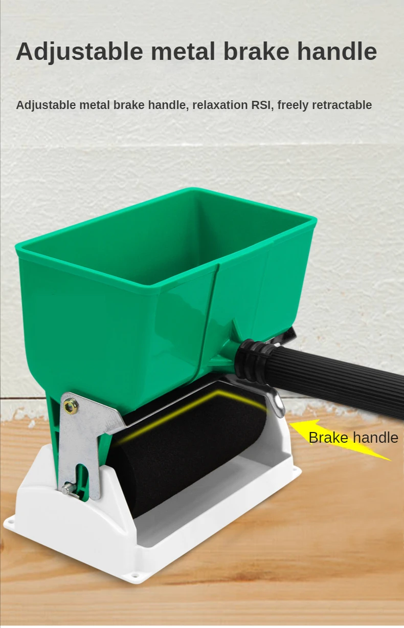 Manual Glue Applicator Roller - Handheld Adhesive Spreader For Woodworking, 180mL Capacity