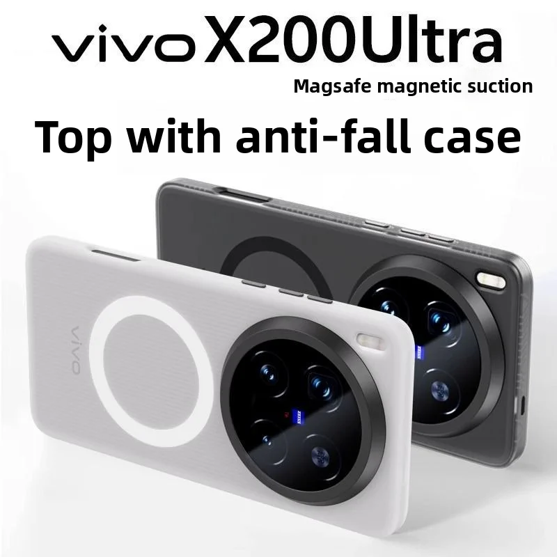 Case For VIVO X300 Pro X200 Ultra Luxury Armor Matte Magsafe