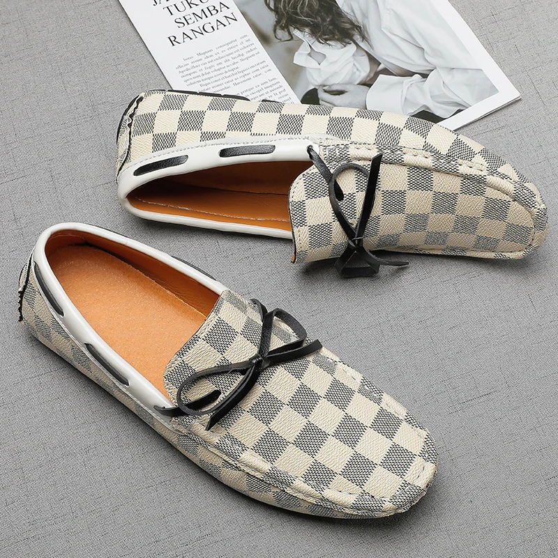 Fashion Casual Shoes, Classics Luxury Social Shoes, Trends Men's Designer Shoes, Business Footwear, Cozy Driving Walking Flat 2