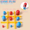 Funny Table Board Games Tic Tac Toe Intellectual Big Eating Small Chess Interactive Multiplayer Party Games Toys for Kids Adult 3