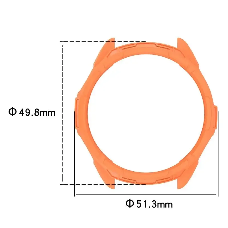 Enhanced TPU Soft Silicone Protective Watch Case and Strap Cover