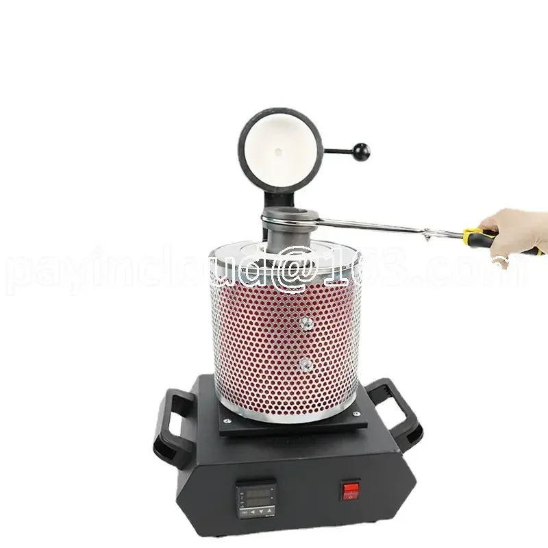 

Portable Smelting Furnace Metal Gold Silver Aluminum Gold Melting Machine Graphite Quartz Crucible Jewelry Equipment Smelting