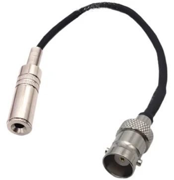 Cavo Rg174 Da 3.5Mm Femmina A Connettore Jack Femmina Bnc Cavo Audio Uscita Vcr
