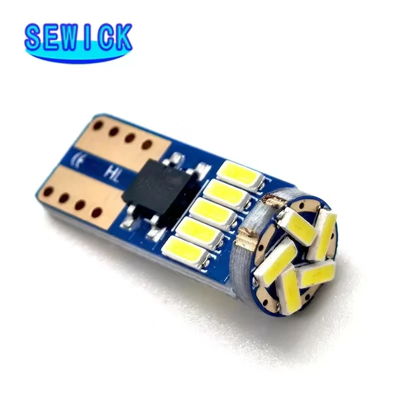  4014 Ĩ LED W5W 194 ڵ Ÿϸ ̵   ¦   Ʈ  , ȭƮ DC 12V, T10 15SMD, 100 