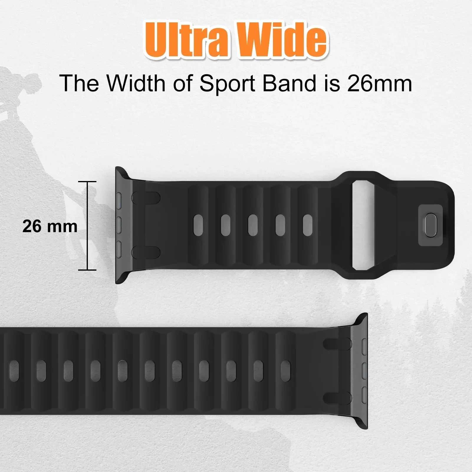 Enhanced Sports Silicone Strap