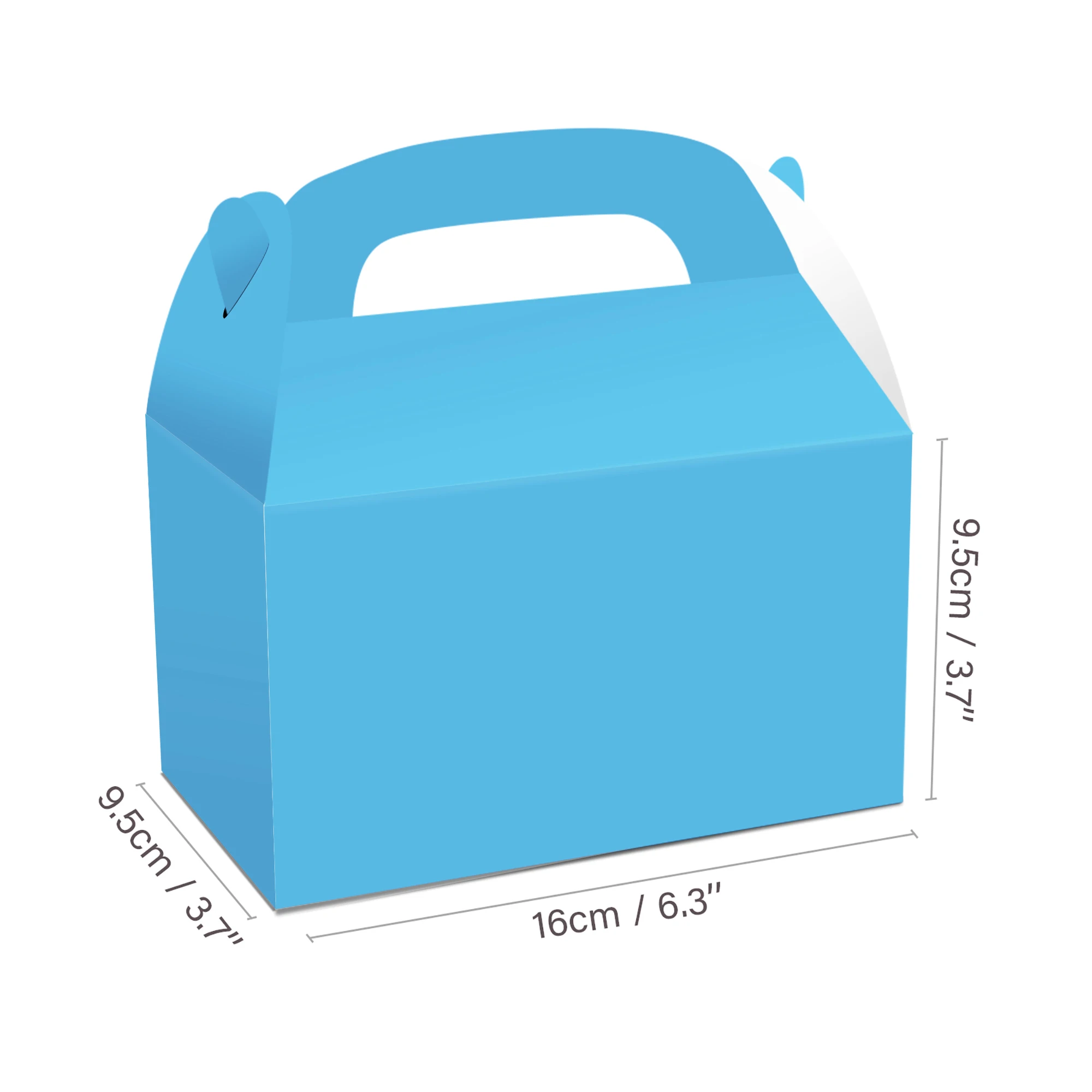 Vibrant Disposable Paper Food Trays