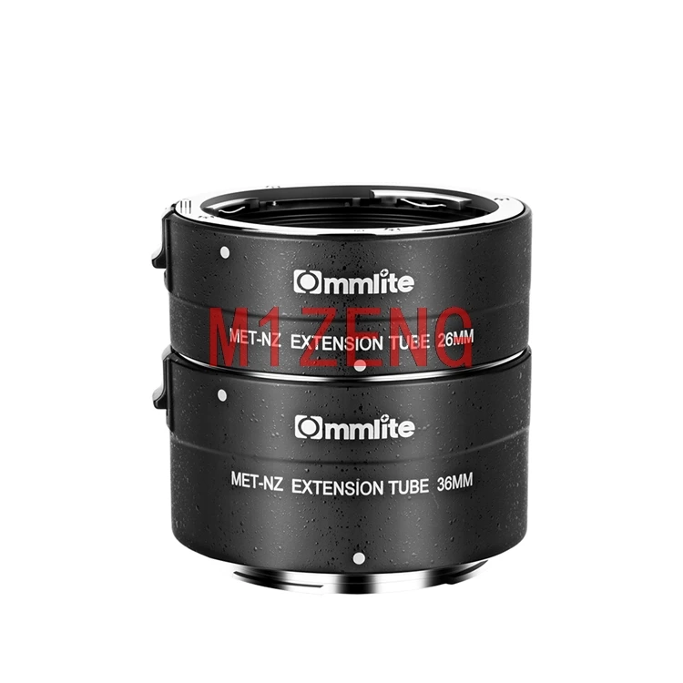 

Metal Automatic macro extension tube 26mm+36mm Support TTL Exposure for Nikon z mount z5 z6 z7 z6ii z7ii z50 mirrorless Camera