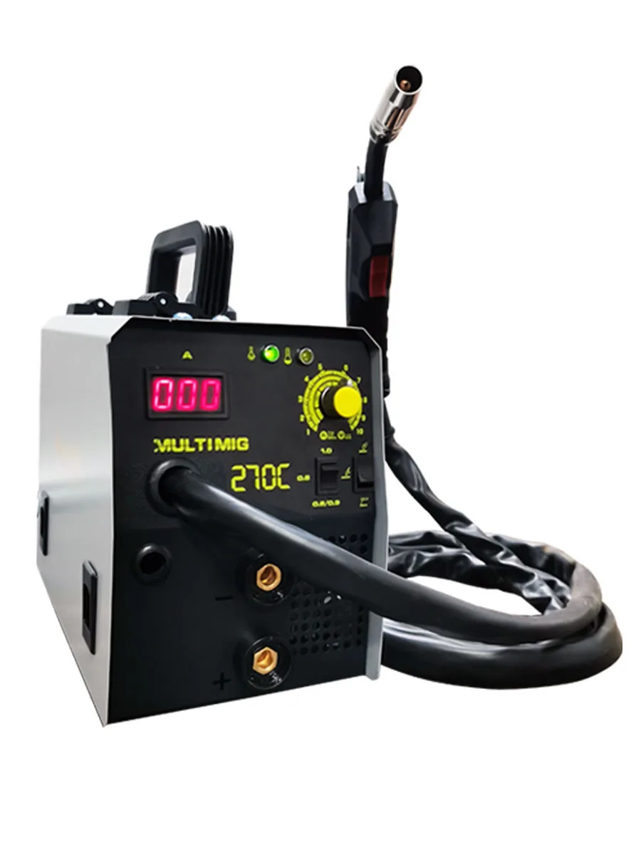 220V No Gas Household Welding Machine NBC270 CO2 Gas Shielded Welding Machine Dual Purpose MIG Equipment