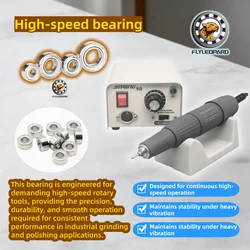 10PCS High Precision ABEC - 9 Electrical Motor Ball Bearings - MR105ZZ	1050	5x10x4
