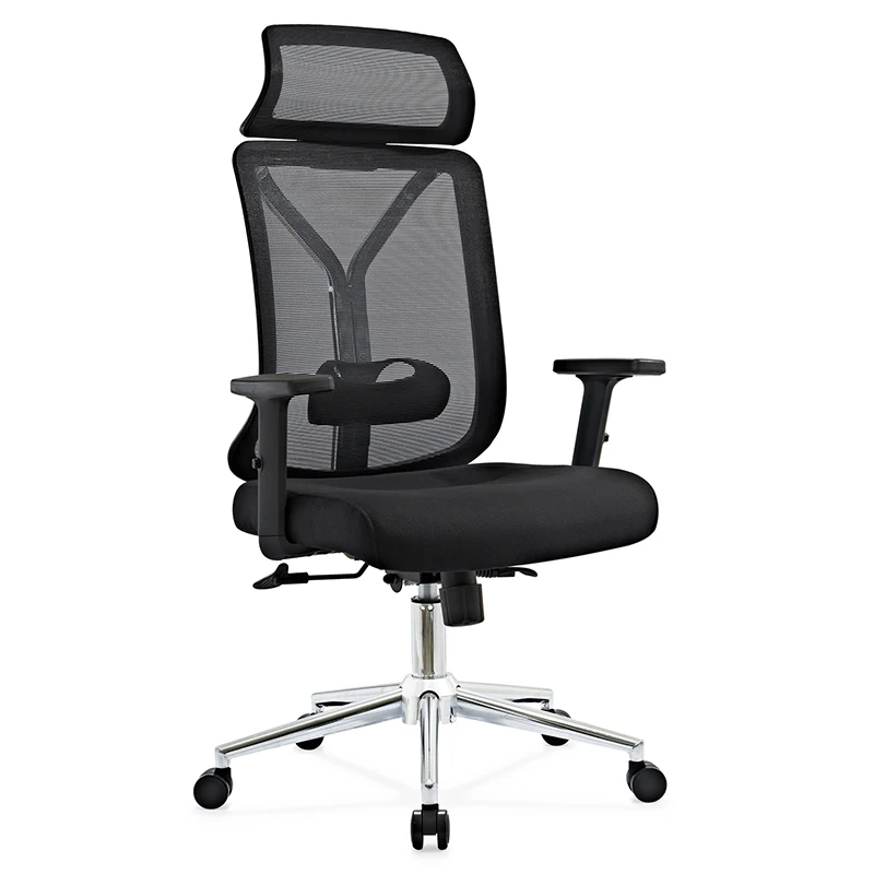 Office furniture: stylish modern large class chair, mesh boss chair, supervisor chair, manager chair, office swivel chair