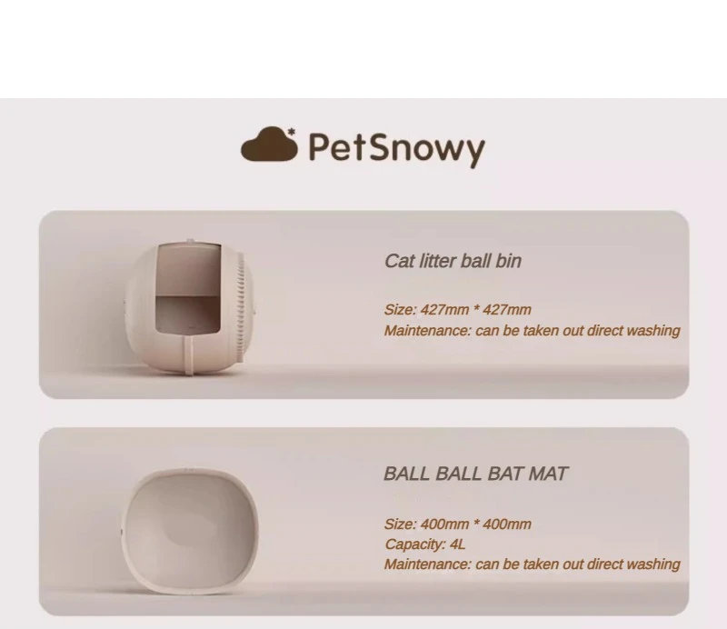 mom 二個口 1/2 PetSnowy Petsnowy-猫用トイレの完全なセット,ボックス,マット,フィルター