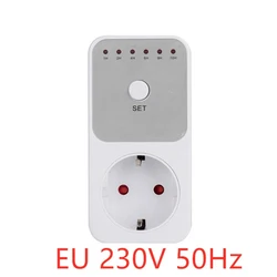 Smart Plug Timer Socket with 10 - Hour Countdown & Energy Metering Features (EU)