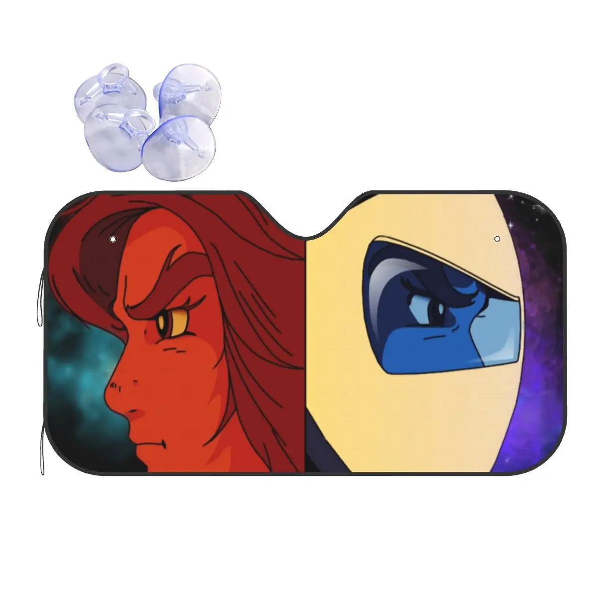 Mazinger Z Sunshade Windscreen Ufo Robot Grendizer Goldorak Actarus Vintage Car Front Window Visor Sun Visor Heat Reflector