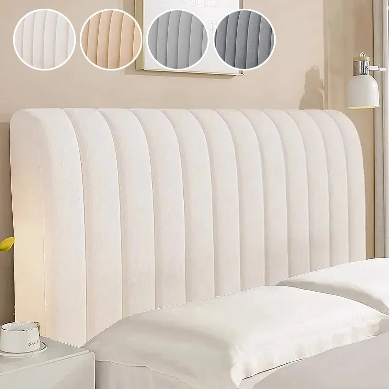 All-inclusive Elastic Bedhead Covers Universal Bed Headboard Backrest Protector Dust Cover Bedroom Removable Bedside Bedspread 1