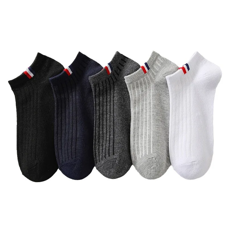 Boat Socks 5 Pairs Mens