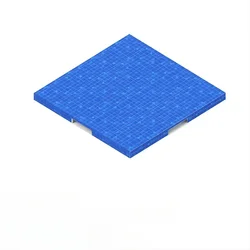 Magnetic Base Plate Set for Creative Building Blocks - Ideal DIY Toy Gift for Children (Water)