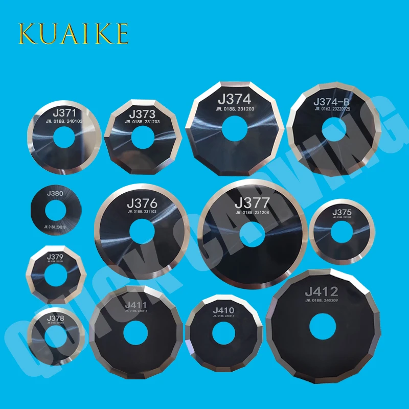 Jwei Router Tools 10 Piezas Cuchilla de Corte para Router CNC JWEI, Cuchilla Redonda J371 ...