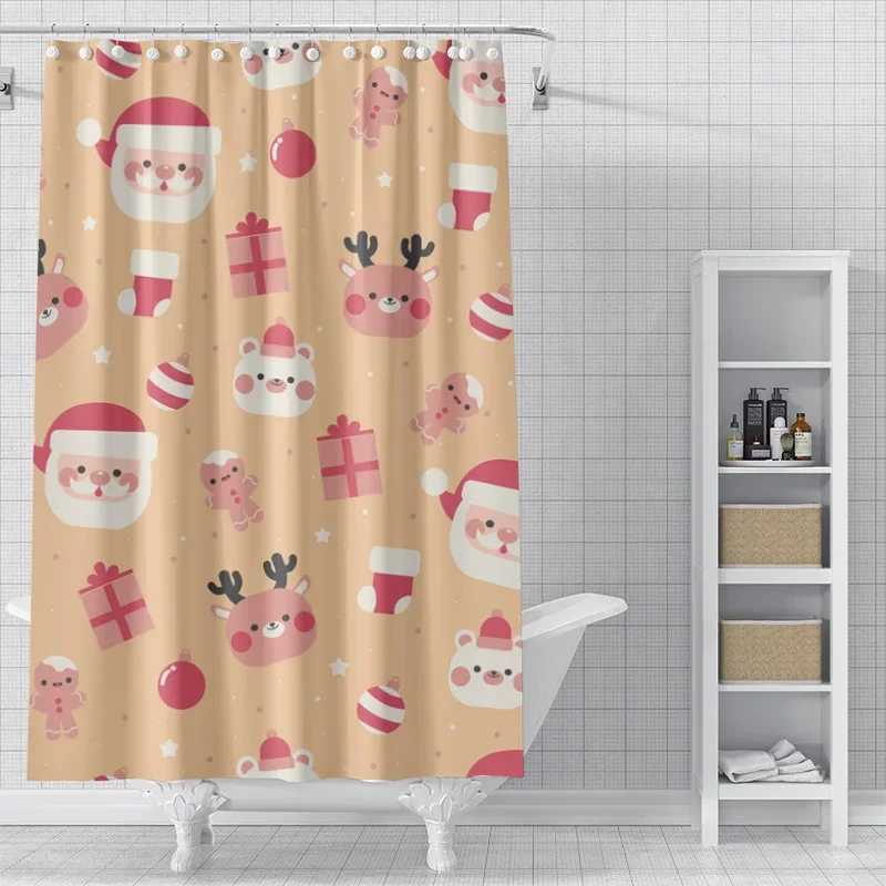 Tenda Da Doccia Verde Antimuffa Impermeabile Con 12 Ganci Ad Asciugatura Rapida Ponderata 180 X 180 Cm In Poliestere Per Vasca Da Bagno | Leroy Merlin - Foto 13