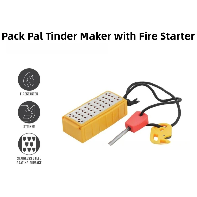 Tinder Maker Fire Starter Portable Outdoor Survival Tool Emergency Tinder Making Cigarette Accessories Tool