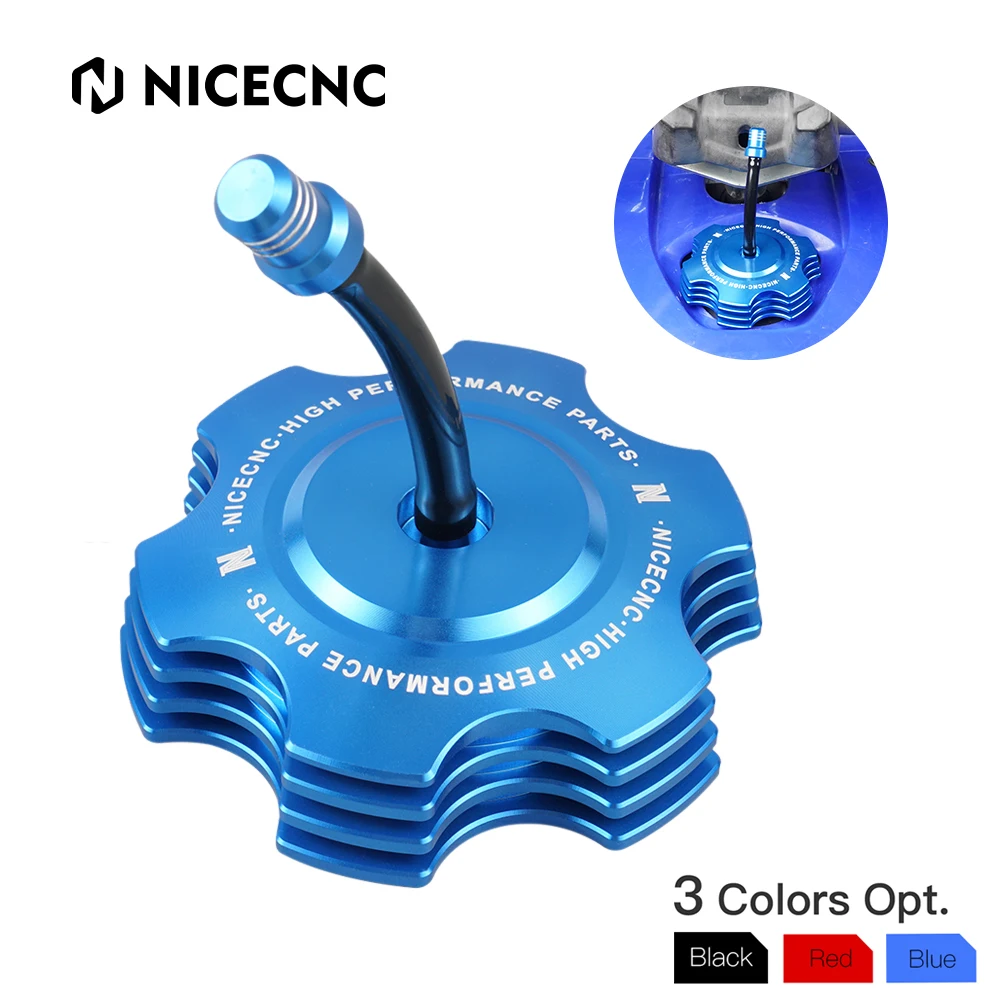 NICECNC ATV Oil Gas Fuel Tank Cap Cover Protector For YAMAHA YFZ450R