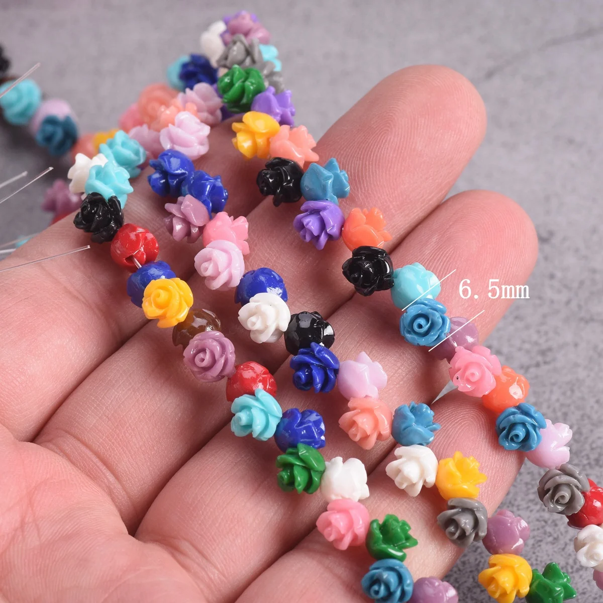 Coral Loose Beads Flower Jewelry Making Findings Flower Coral