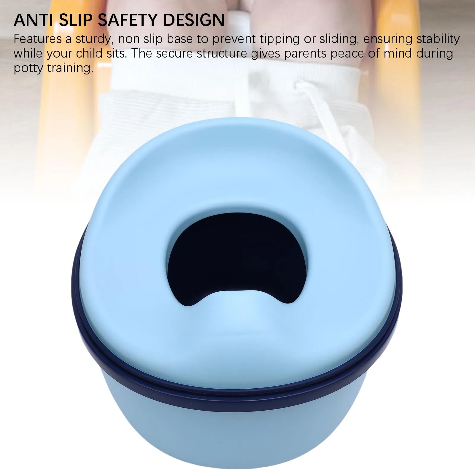 Potty Seat Baby Training Chair Toddler Potty Training Toilet 3 in 1 Prevent Tipping Baby Potty Chair Easy Cleaning for Children