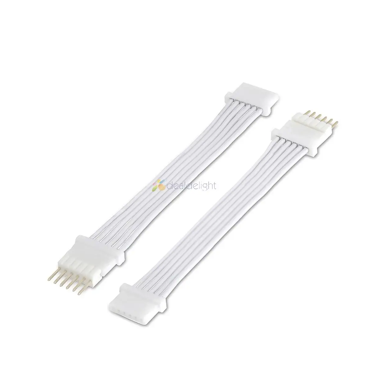 led 30cm 1m 2m 3m 5m 6pin 2pcs por lote 01