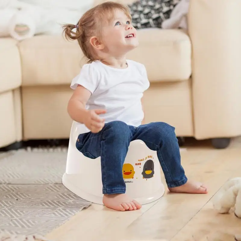 Baby Potty Training Seat Kids Toilet Training Spill Proof Easy Cleaning Potty Toilet Travel Toilet Outdoor Portable Potty 3