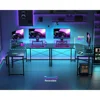 L Shaped Gaming Desk with Monitor Stand, Corner Desk Gaming Table for Home Office, for Small Space, 51 inch,Black 4