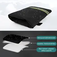 ก๊อกน้ํากลางแจ้งสําหรับฤดูหนาว Freeze ป้องกันก๊อกน้ํา Protector ด้านนอกก๊อกน้ํา Freeze ป้องกัน 8.6 "x 6.3" 3