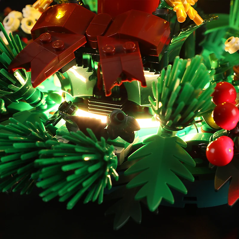 DIY LED Light Kit For LEGO 40743 Christmas Table Decoration   (Only LED Light,Without Blocks Model) 4