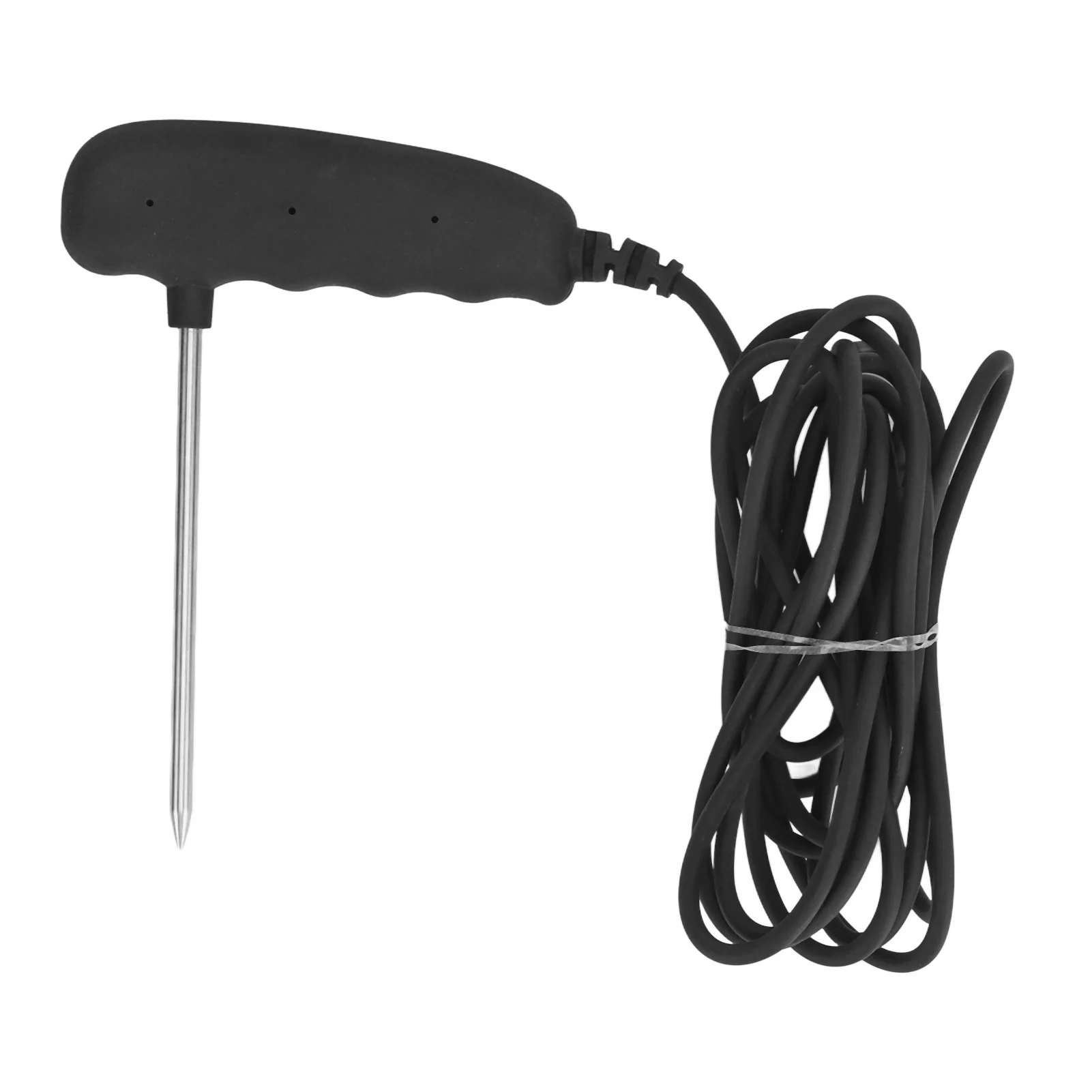 

Temperature Sensor Probe Easy To Use Ergonomic Handle ABS Wire Black Stainless Steel Temperature Sensor 10K for Food Industry