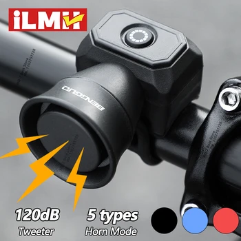 5 modalità clacson per bicicletta mountain bike mini batteria campanello per bici elettronico impermeabile attrezzatura per la guida accessori per scooter per bambini