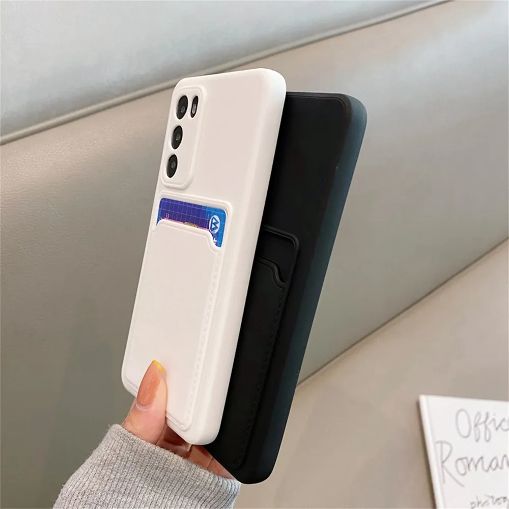 TPU Soft Silicone Card Slot Wallet Case For SamSung S24 S23 S22 S21 S20 FE Plus Ultra Note 20 A54 A34 A24 A15 A25 A35_voghion.com