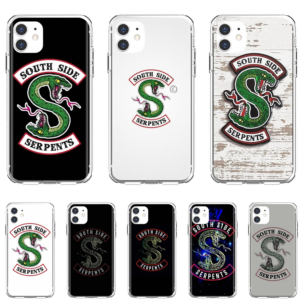 Чехол для телефона LG G5 G6 G7 Q6 Q7 Q8 Q9 V10 V20 V30 X Power 2 3 Spirit G2 G3 G4 Mini American-Riverdale-South Side-Serpent |