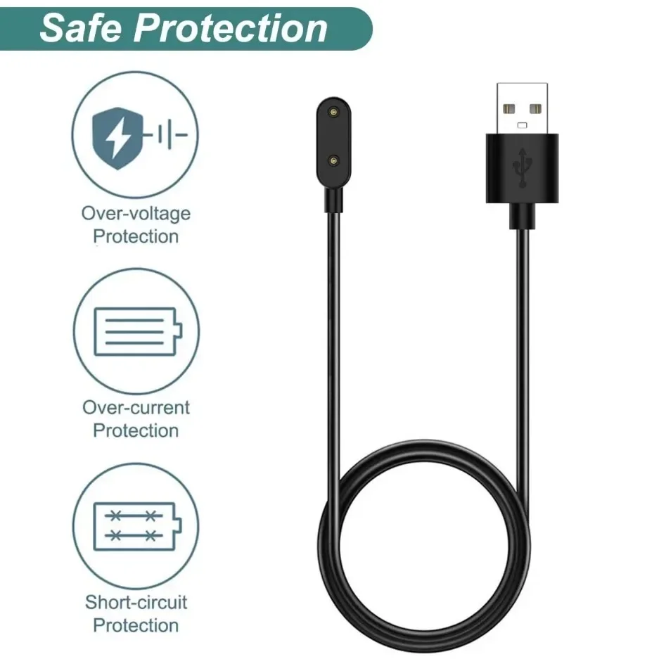 Universal Wireless Charger Cable Station with USB-C Fast Charging Adapter