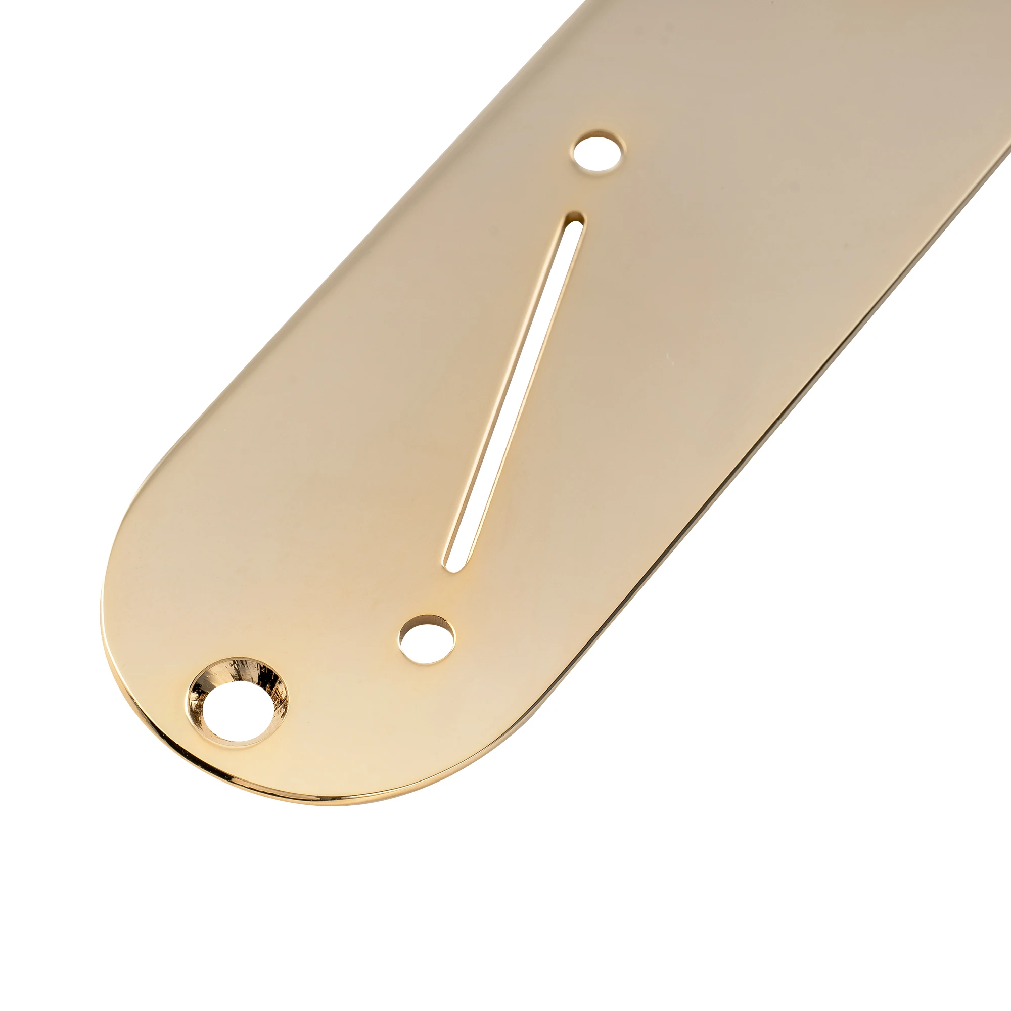 Musiclily Pro 32 mm Stahl-Steuerplatte mit schmalem Töpfen, Lochabstand und abgewinkelter Schaltsteckplatz für E-Gitarre im Tele-Stil – Detail 14