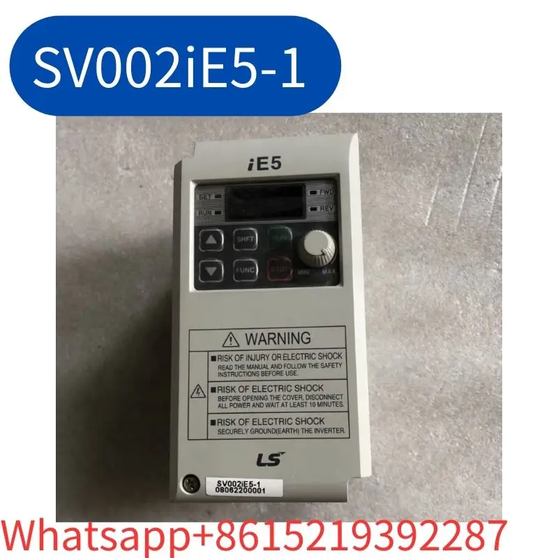 

SV002IE5-1 inverter 0.2KW 220V screen second-hand Test OK