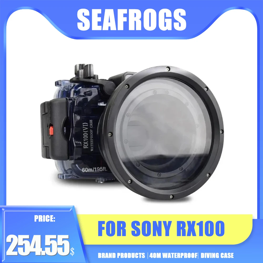 Seafrogs For Sony RX100 I II III IV V VI VII Digital Camera Diving