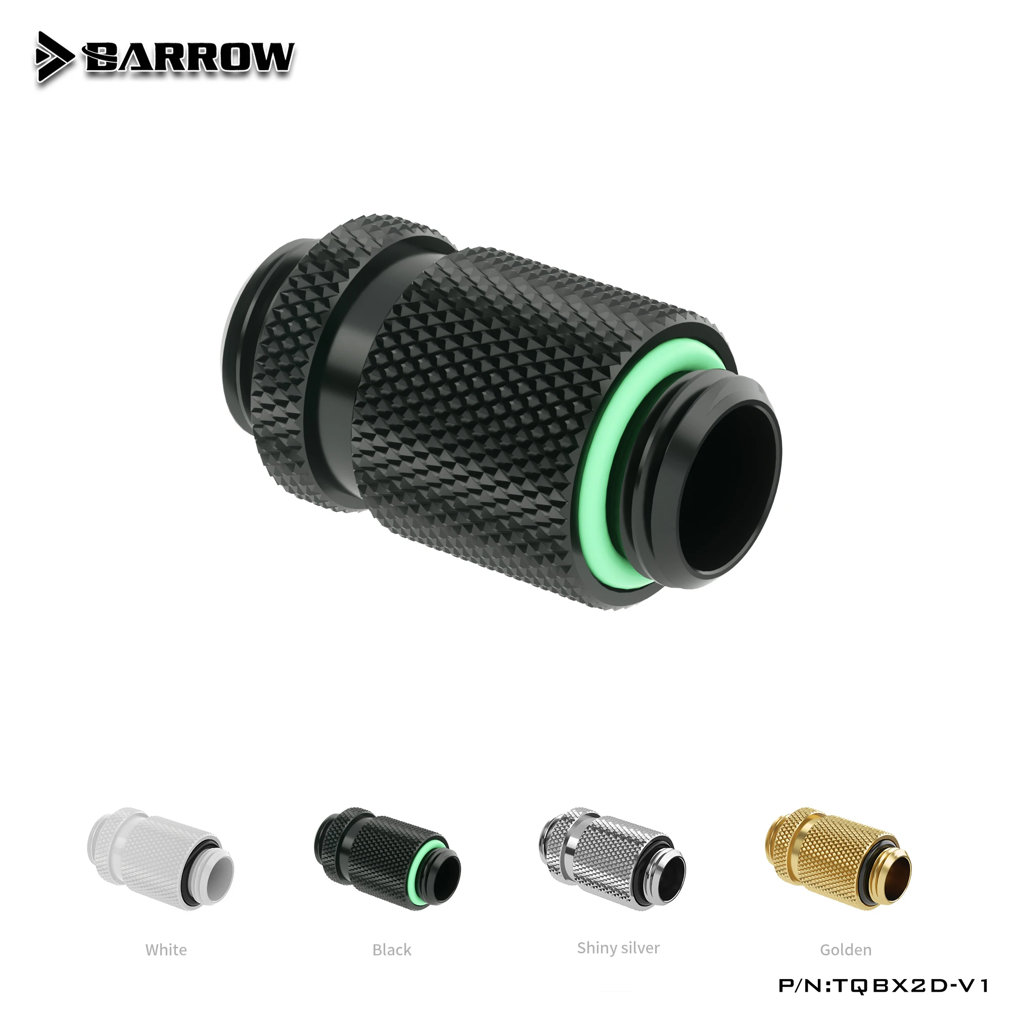

Barrow G1/4" Male To Male Rotary Connectors / Extender (20.2-23.2mm) PC Water Cooling System TQBX2D-V1